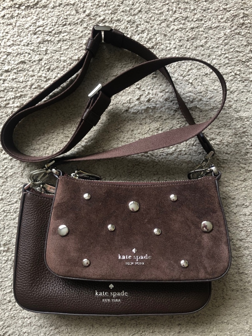 Kate Spade Double Up Crossbody Bag. NWOT.